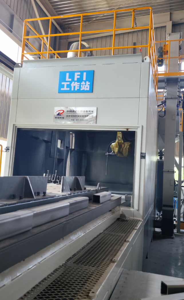 石嘴山喷砂机自动化改造 提升生产线产能