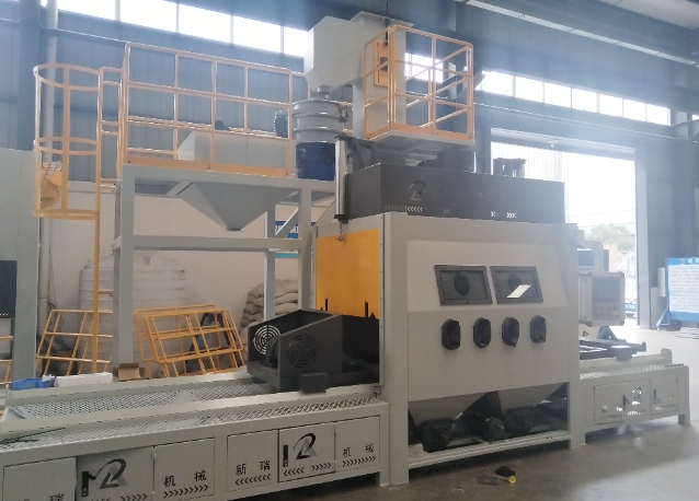 石嘴山多工位喷砂机 提升批量生产效率