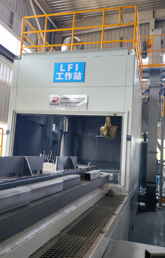 石嘴山大口径喷砂机 适合大型工件处理