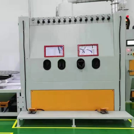 石嘴山高效生产,从箱体手动喷砂机开始,提升零部件质量